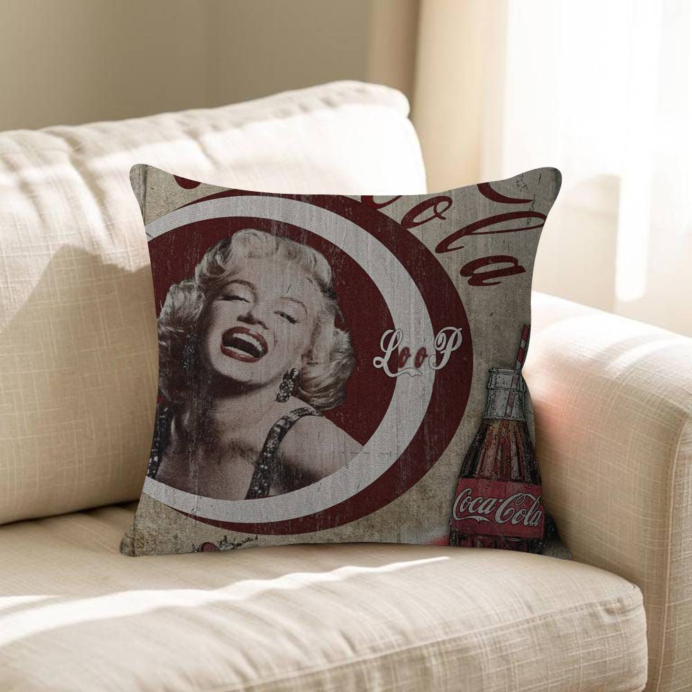 Soda Water CCocaCCola Personalized Pillow Cover Kids Bedroom Wild Party Decor Pillowcase Kid Birthday Shower Gift