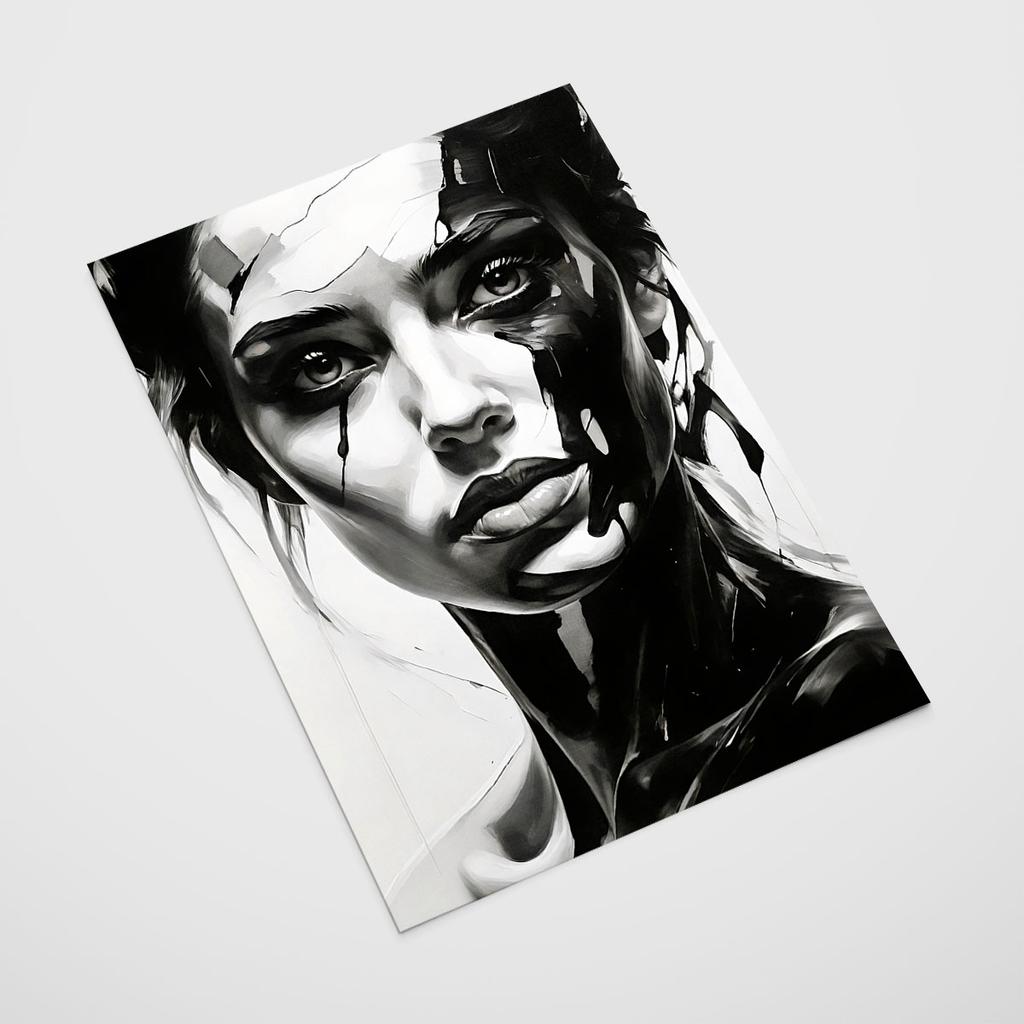 Poster Abstraction Portrait