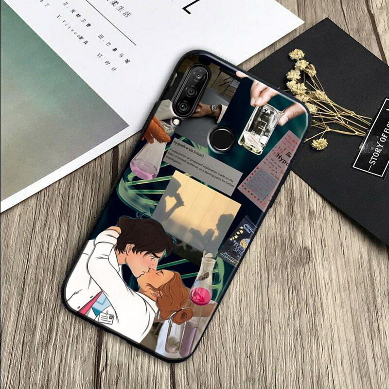 

The Love Hypothesis Book For Huawei Nova Y70 Y91 Y61 Y72 Y73 Y90 Y60 3i 7i 8i 11 12i 9 10 SE P20 P30 Pro P40 Lite Case Huawei P20 Lite