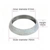 Universal High‑Temperature Exhaust Donut Gasket Ring‑Shape Exhaust Pipe Flange Seal Gasket Exhaust Flange Muffler Replacement