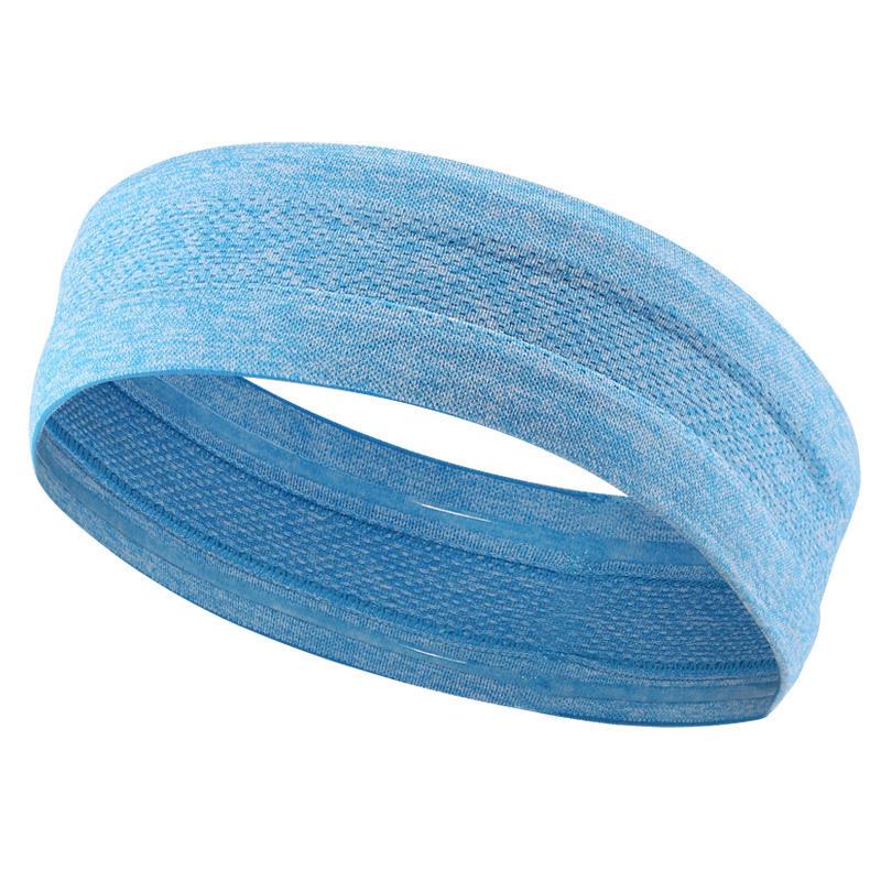Versatile Sweat-Wicking Elastic Sports Headband for Yoga, Tennis, Basketball, and Fitness