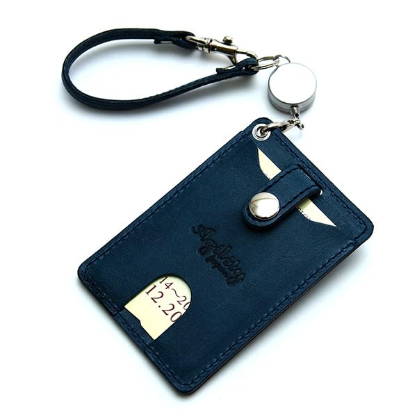 AGILITY Affa Loloma In Japan Pass Case Reel Commuter Holder Leather "Pist" [Made Suica]/Black