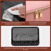 Travel Makeup Train Case with Mirror LED Light Adjustable Brightness Large Capacity Cosmetic Bag