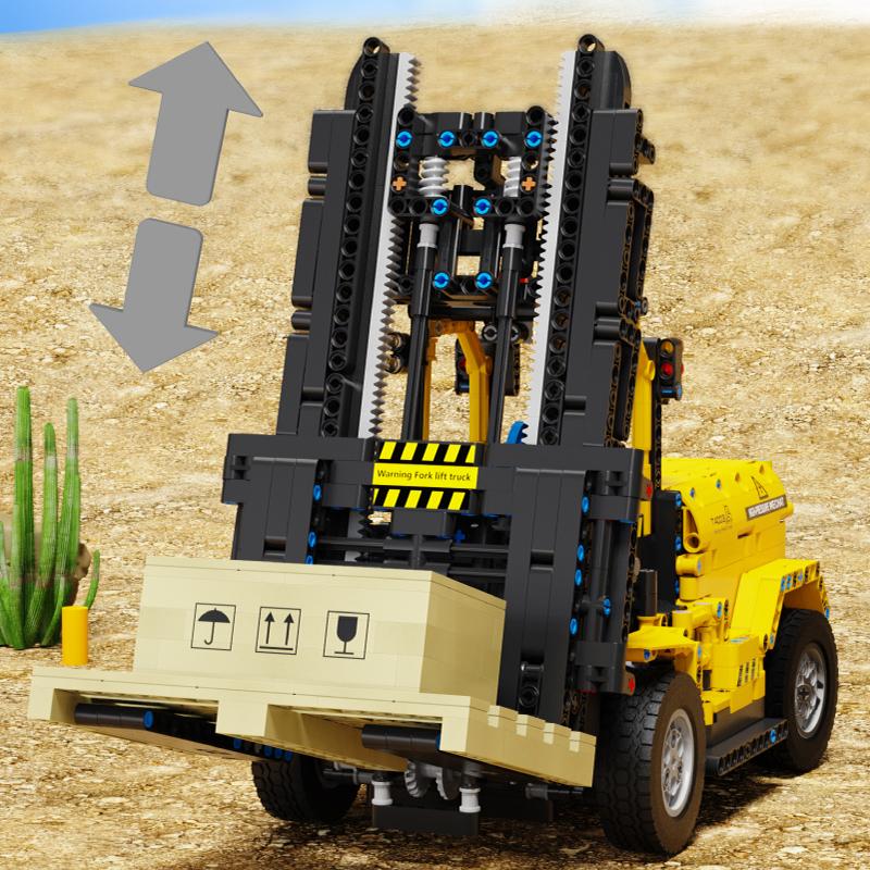 Diaľkovo ovládaná žeriavová vysokozdvižná plošina Model Stavebnice Mesto Inžinierske vozidlo Tehly Vzdelávacie Hračky pre deti na tvorenie Darčeky na sviatky