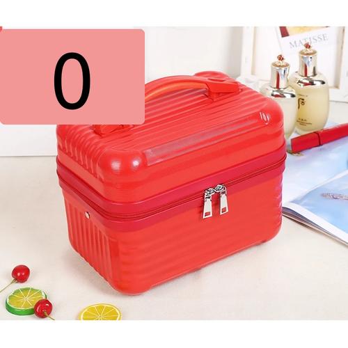 Large Capacity Portable Makeup Bag, Multifunctional Organizer Toiletry Travel Bag Handheld Cosmetic Case