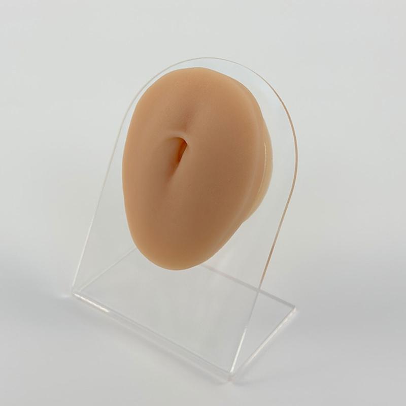 Professional Silicone Body Facials Piercing Trainer With Realistic Skin Texture For Dental Education And Aesthetic Labs