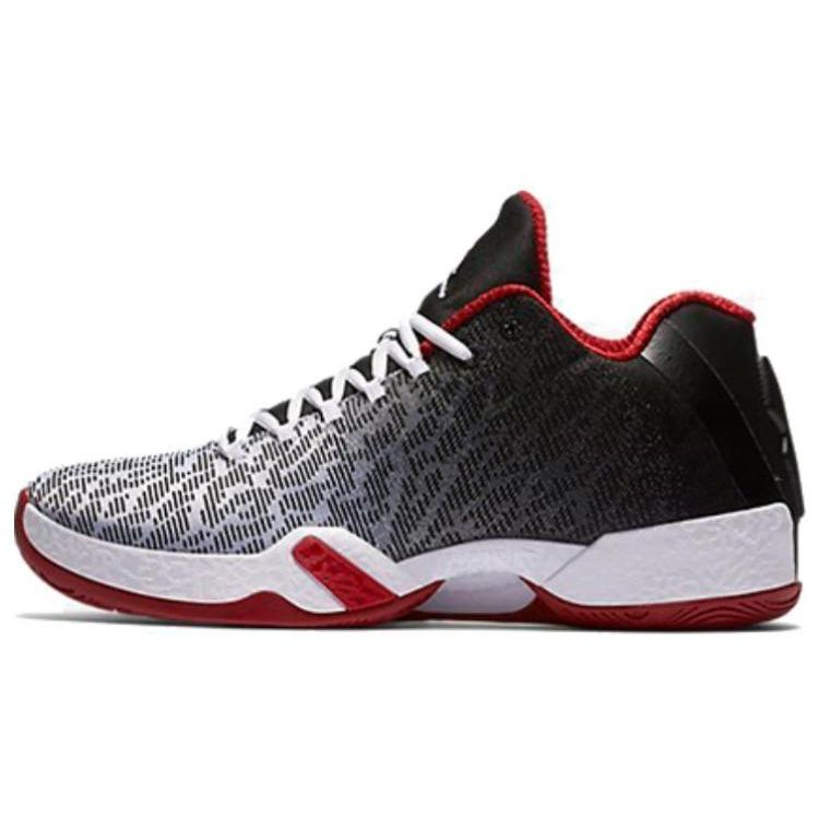 

Мужские кроссовки Air Jordan 29 Low Bulls Black Team-Red Cement-Grey 828051-101