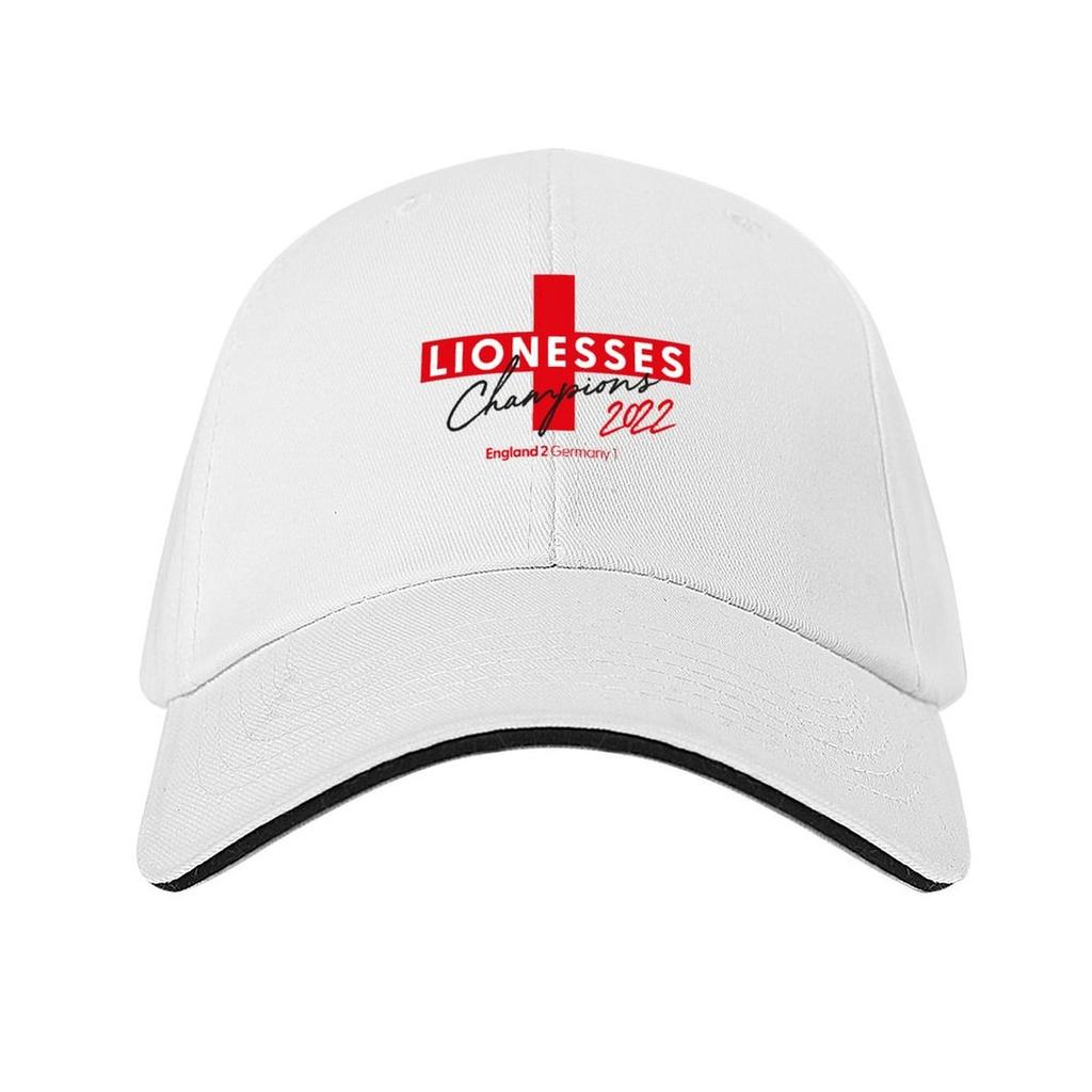Lionesses Champions England Womens Team 2022 Baseball Cap Beach Bag Sailor Cap for Men Hats for Men Mens Tennis Womens