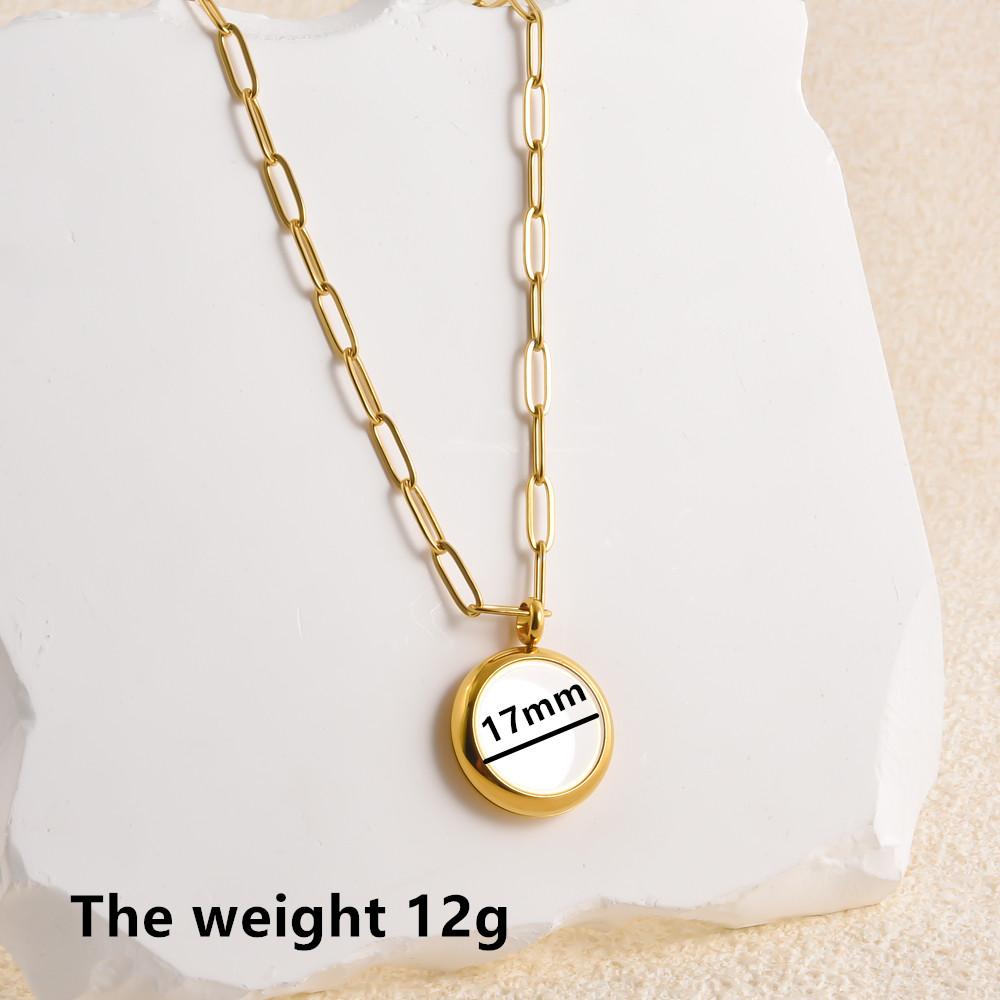 1Pc Stainless Steel Openable Glass Medaillon Coin Holder Collar Jewelry Round Reliquary Photo Floating Locket Pendant Necklaces