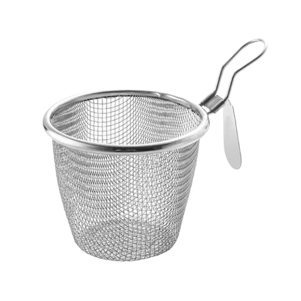 

Stainless Steel Colander Strainer Basket Food Colander Baskets Hot Frying Pan Filter Basket Sieve Dryer For Noodle Vegetable