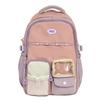 Children's Schoolbags Elementary School Students  Girls' Junior High School Students' Letters and High Looking Backpacks
