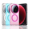 Matte Clear Magnetic Wireless Charge For  Case For Xiaomi 1 Ultra 14T Pro Civi4 Military Armor Shockproof Candy Cover