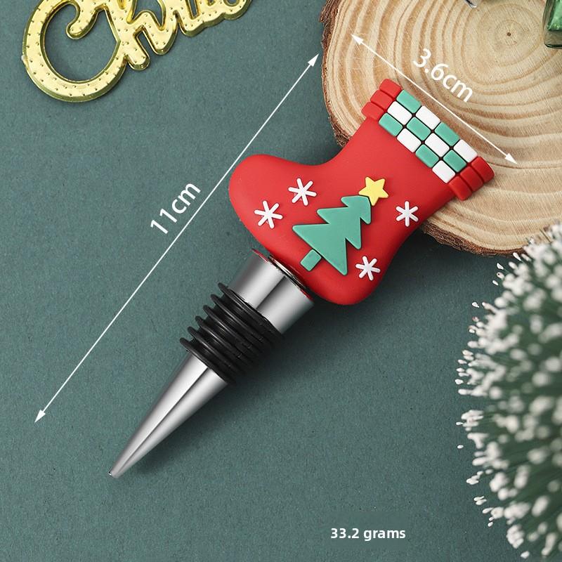 Christmas Gifts, Party Gatherings, Return Gifts, Christmas Tree Sealed and Fresh-keeping Wine Stoppers