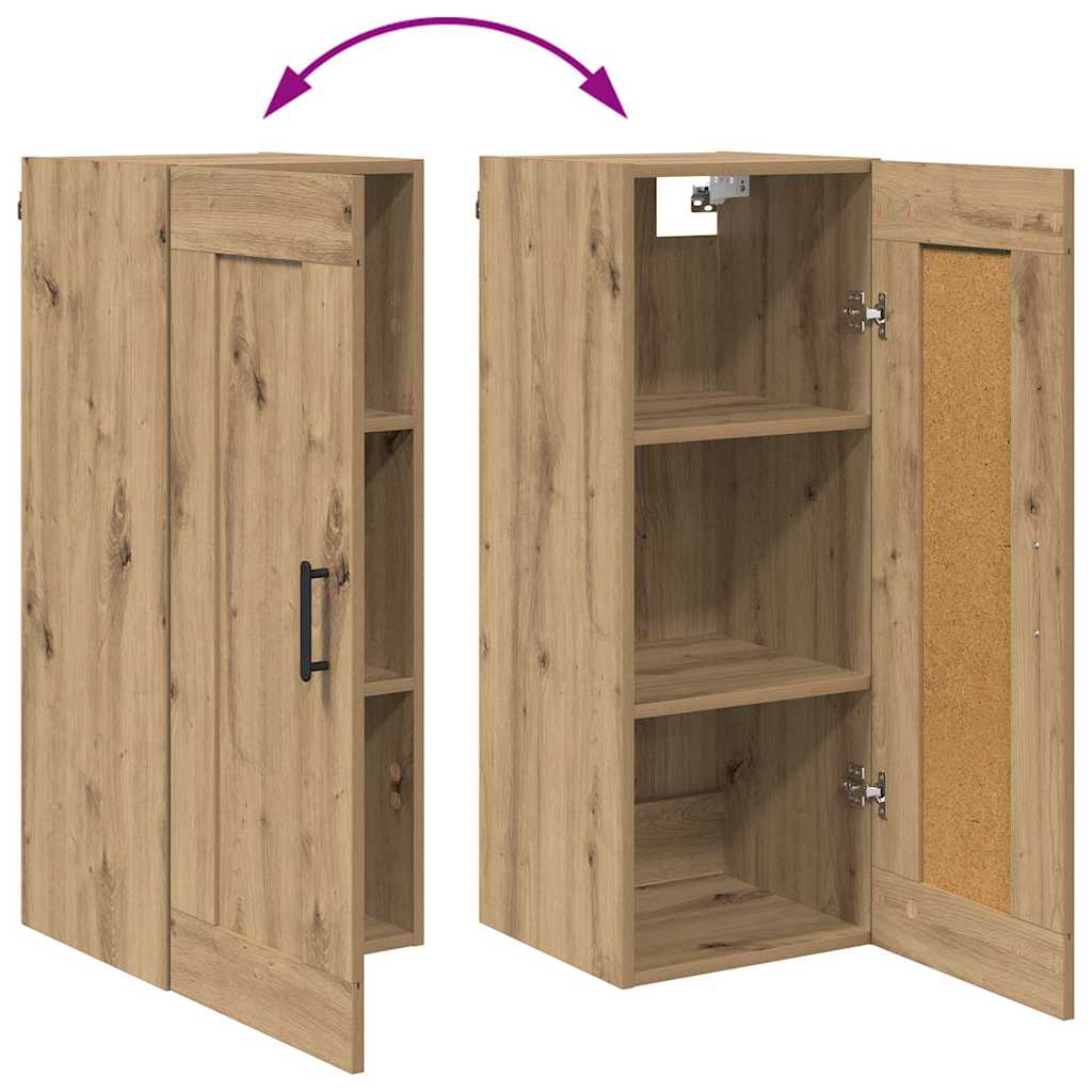 Highboard Artisan Oak 34.5 x 34 x 180 cm Particle Board