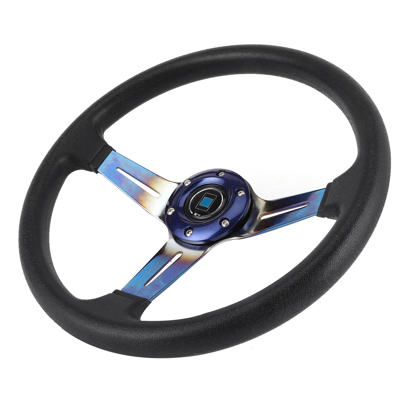 

13.4-дюймовый спортивный руль для дрифта, алюминиевый сменный универсальный аксессуар для гоночного автомобиля