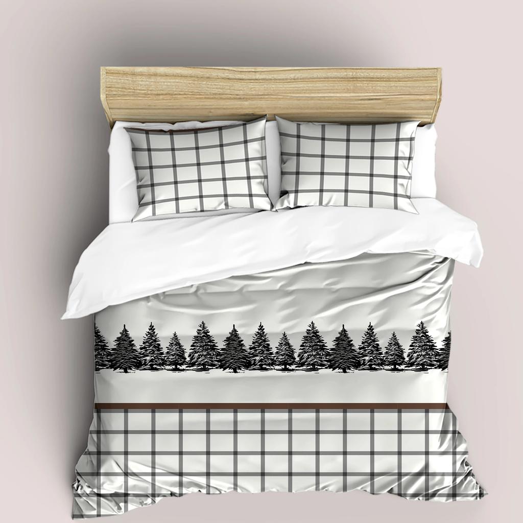 Comforter Dropship Christmas Bedding New Year Gift Comferter Bed Set Warm Comfortable King Size 3D