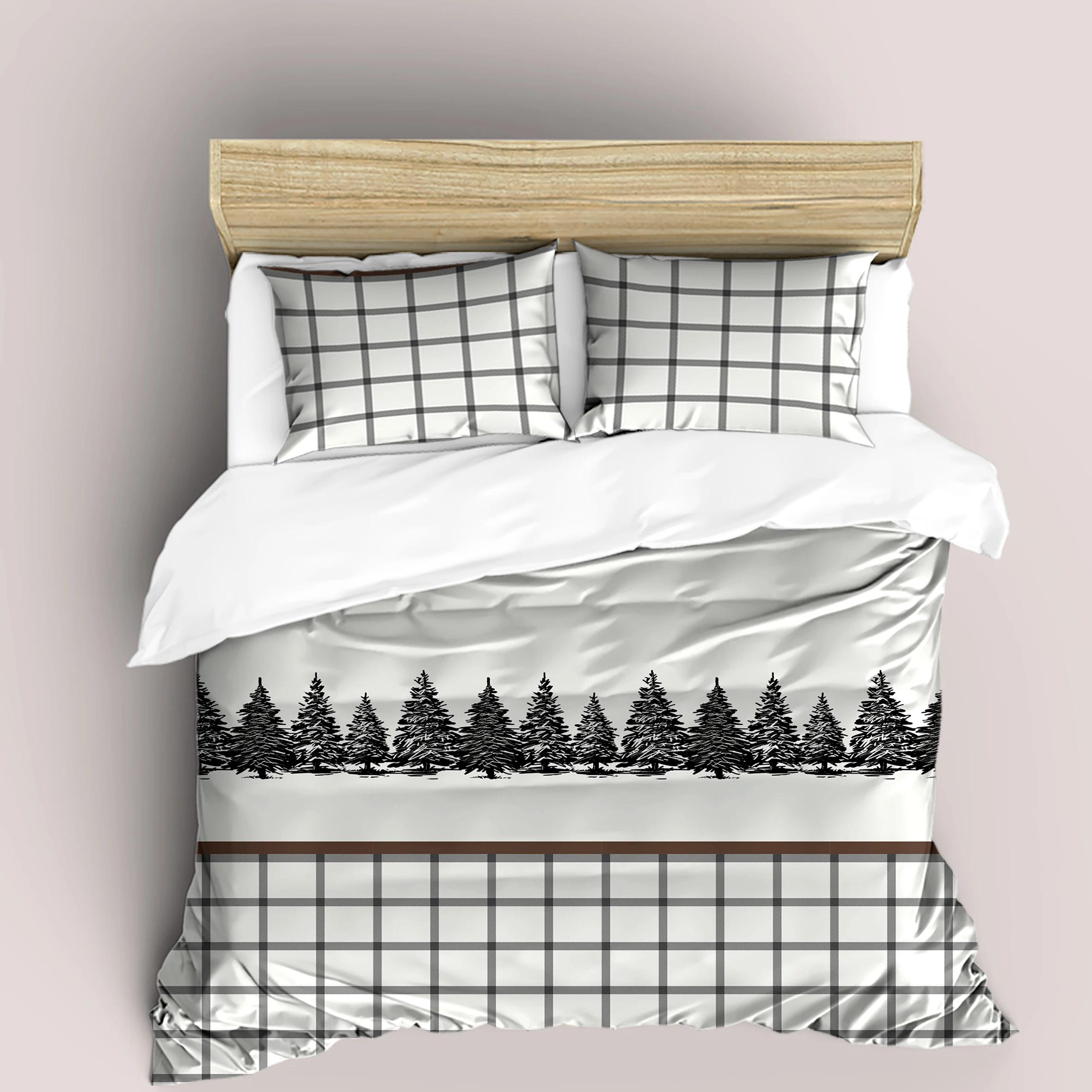 

Comforter Dropship Christmas Bedding New Year Gift Comferter Bed Set Warm Comfortable King Size 3D Comforter (quilt)-EU Single(135*200cm)3pcs