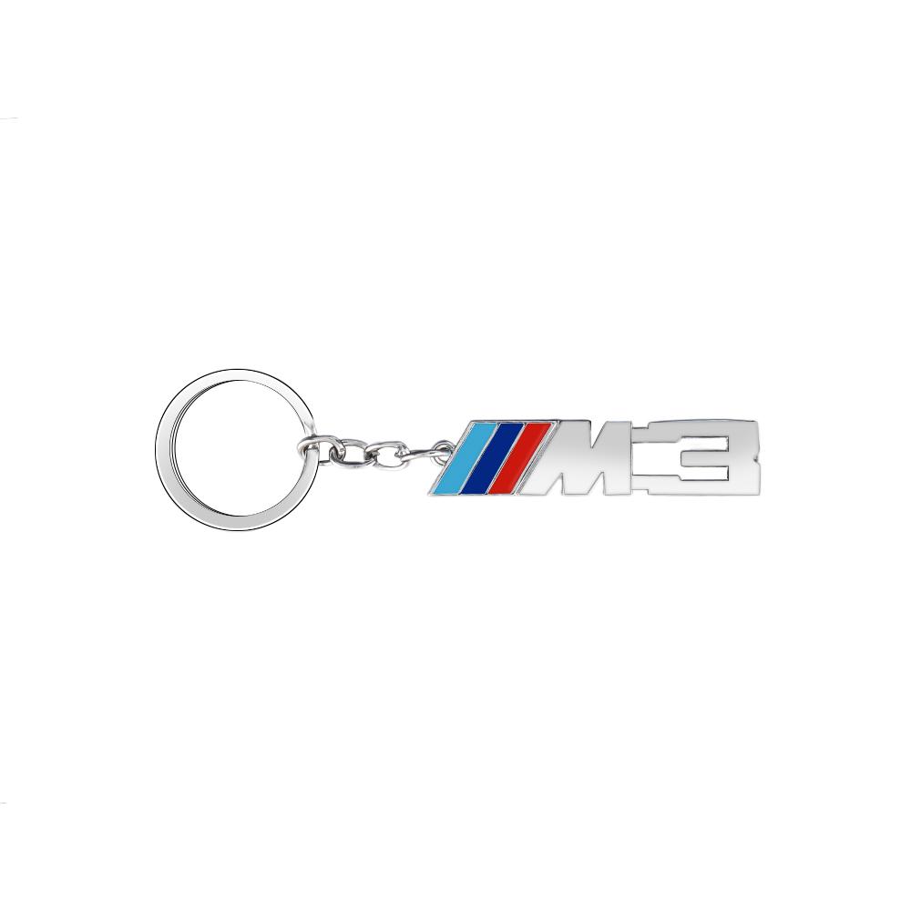 BUBH4 Car Metal Key Holder Keychain Pendant Keyrings Decor Accessories For BMW M M3 M4 M5 X1 X2 X5 Performance F30 E28 E36 E39 E46 E91