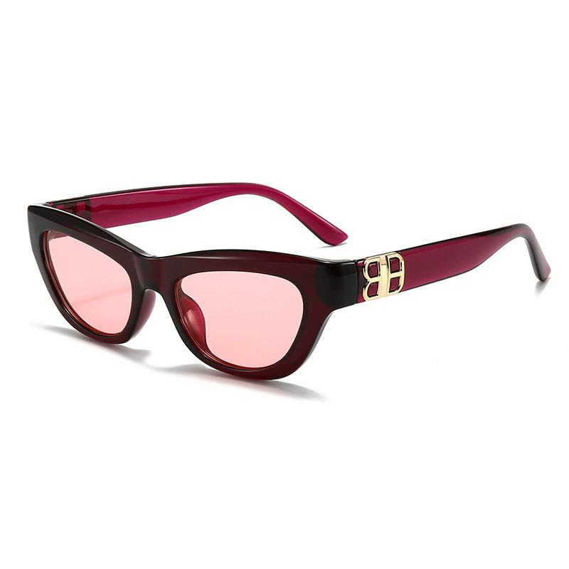 New Summer 2025 Cat Eye Sunglasses With Uv400 Protection For Fashionable Outdoor Activities