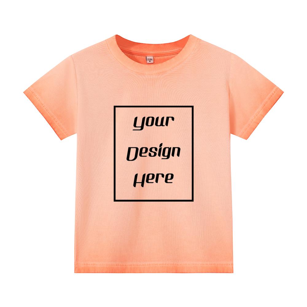 240 GSM 100% Cotton Women Retro T-Shirt Customized Pattern Print Short Slimming Streetwear Casual O Neck Short Sleeves Hot Grils T-Shirt