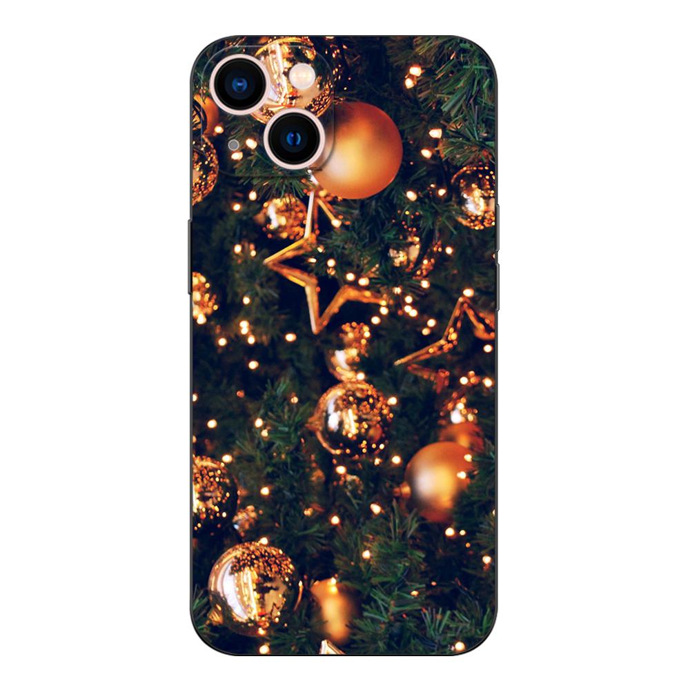 Black Tpu Case For Xiaomi Mi 12 Lite Pro S X 11lite NE 11i 11T Pro Redmi 10 10A 10C 4G 5G Winter Girl Christmas