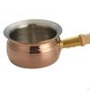Japanese Saucepan with Long Wood Handle Multipurpose Milk Noodles Pasta Pot Stovepot