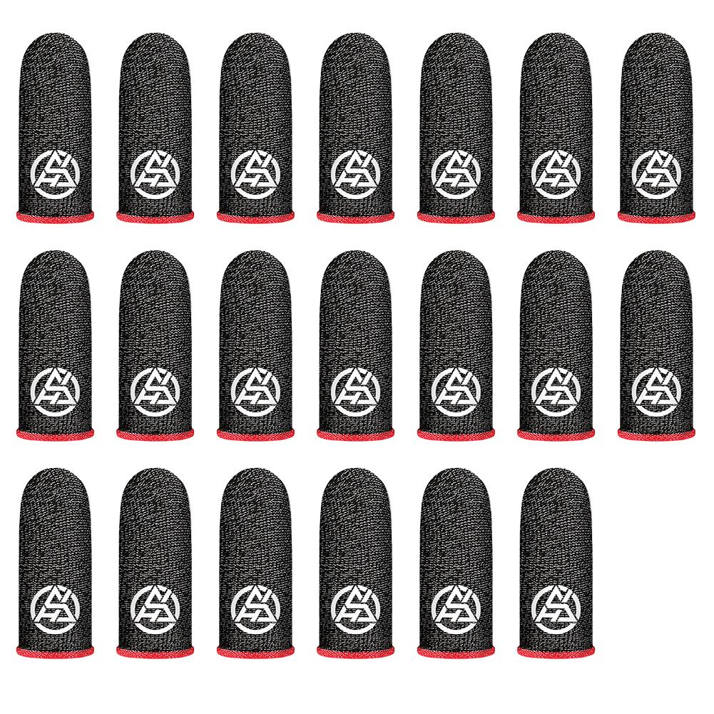 

20 шт. Перчатки для мобильных игр с защитой от пота для сенсорного экрана PUBG Gamer, противоскользящие дышащие перчатки для кончиков пальцев