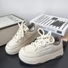 K2 milky white thick-soled muffin 22 spring heightening casual sports shoes are comfortable and durable
