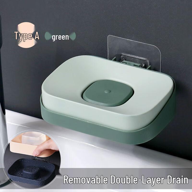 Jiemengzhe Adhesive Wall-Mounted Soap Dish