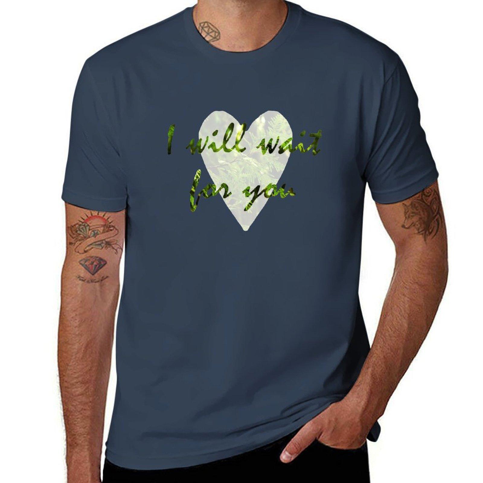 I Will Wait Tshirt Summer Sports Quick Dry Tshirt S