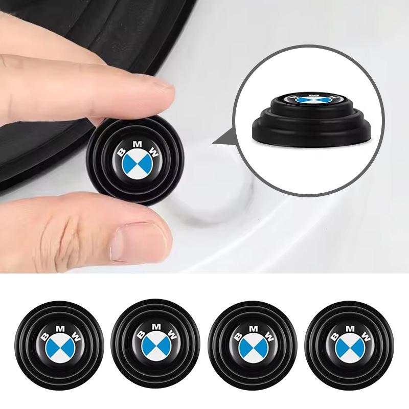 Car Door Silicone Anti Shock Pad Trunk Sound Insulation Thickening Cushion Stickers For BMW 1 3 5 Series G20 F30 E60 E46 F48 G01