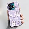 For ZTE Axon 60 Lite / Blade V60 Vita / Nubia V60 Design Case Cute Love Heart Rabbit Casing Black Soft Silicone Protective Cover