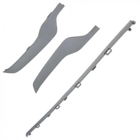 Molding Rear Bumper Center Right Left (Lower) Gray for Honda - CR-V