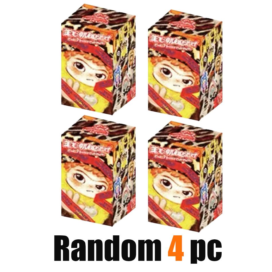 Wakuku V1 V2 Blind Box Fox & Bunny Trick Or Treat Series Vinyl Doll Suprise Bag Keychain Trendy Toy Mystery Box Gifts