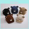 Toddler Baby Boy Girl Fleece Baseball Hat With Windproof Warmth For Fall Season