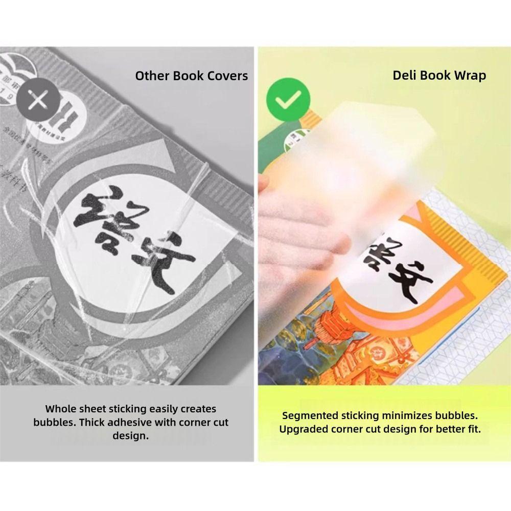 Transparente Buchfolie Selbstklebende Buchschutzhülle Werkzeuge Neue Buchhülle