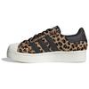 Womens Superstar Bold Low 'Cheetah' (women's Sizes) Desert / Core Black / Gold Metallic Skateboard Shoes FZ5264