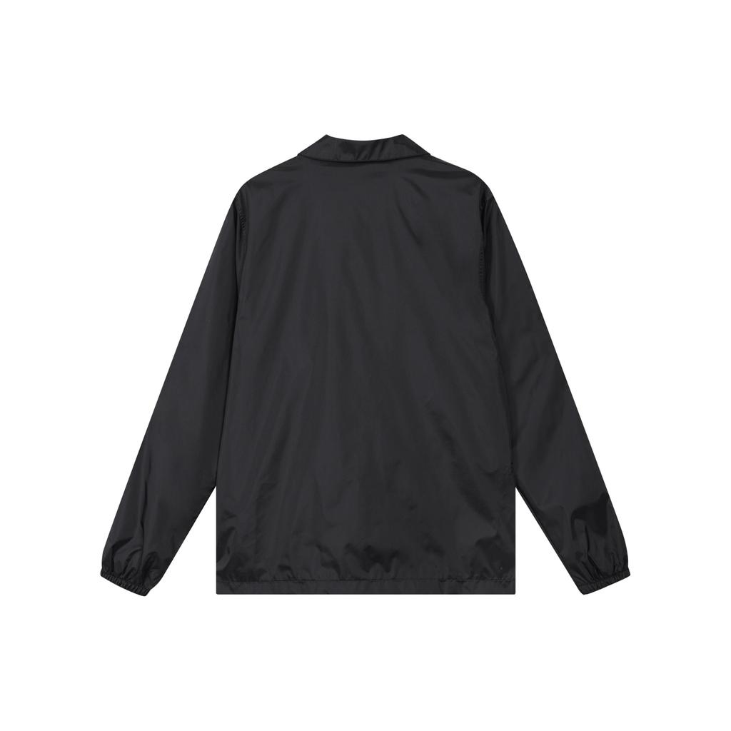 Jordan Casual Collared Zip-Up Long-Sleeve Jacket with Letter Logo Men Jacket Black DX9688-010