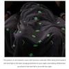 Luminous Flannel Blanket Creative Star and Moon Pattern Soft Fleece Blanket Suitable For All Seasons