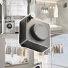 VOLPONE Indoor Stainless Steel Clothes Drying Wire, Automatic Winding, Screw-Mounted, Wall-Mounted, Compact, Gray, Perfect for Rainy Season, Ceiling-M