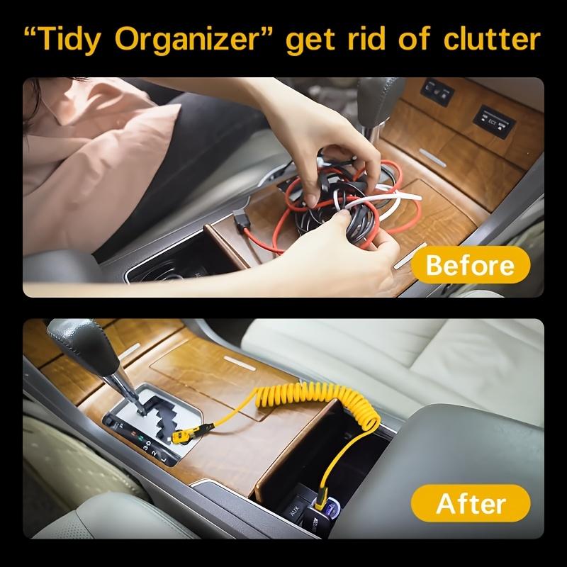 65W 5A universal 4-in-1 high-speed charging data cable, spring telescopic cable for SamSung, S24 S23 S21, One Plus, Mi 13