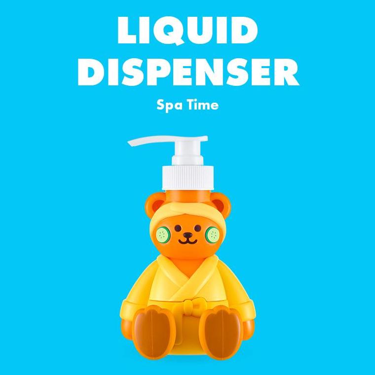 Wiggle Wiggle Liquid Soap Dispenser Refillable Pump Bottle (Bubbly Smile 700ml / Spa Time 300ml)