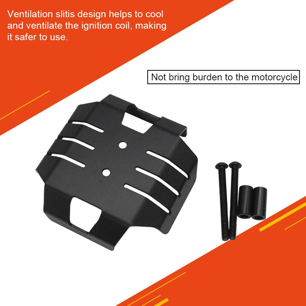 Motorrad-Zündspulenschutz, Schutzhülle, Aluminiumlegierung, modifiziertes Zubehör, Ersatz für