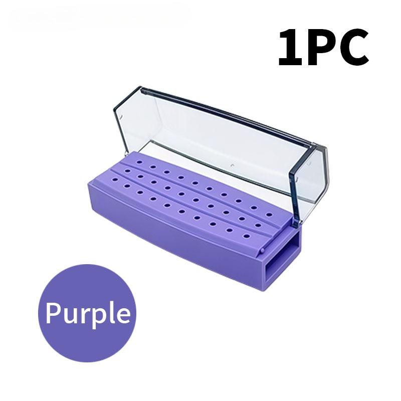 1Pcs Dental Materials Disinfection Racks for High- and Low-Speed Dental Burs Drills and Files Dental Instrument Storage Boxes