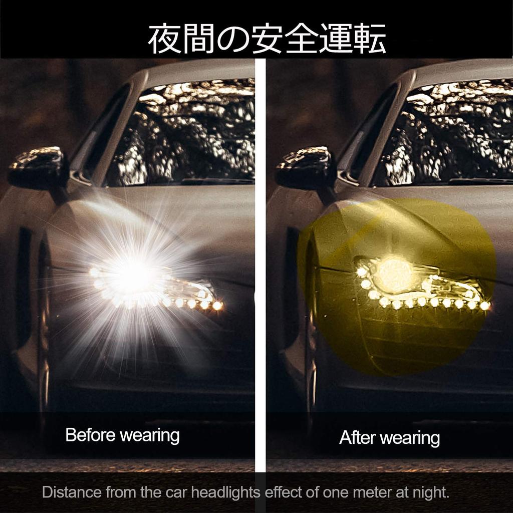 Night Polarized UV 400 for Night Night Night Day and Night and [Dollger] Sunglasses, Lenses, Protection, Ultra-lightweight, Driving, Fishing, Running,