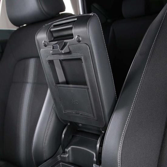 ABS Armrest Box Safety Privacy Storage Box Tray Trim For Honda Civic 11th +