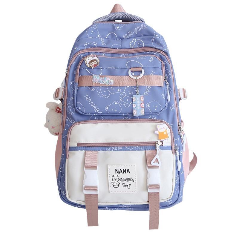 Grundschulmädchen  Hoher Wert Mittelschülerin Gymnasiastin  Studentin  Süßer Rucksack