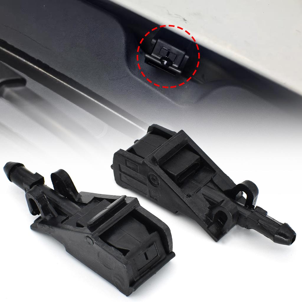 Durable Windshield Wiper Nozzle for Volkswagen Passat B5, Golf, Jetta MK4, Bora, Polo, Beetle, for Seat Cars - High Performance Replacement Sprayer