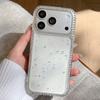 Luxury Bling Diamond Frame Glitter Case for iPhone 17 Air 16 15 14 Plus 13 12 11 Pro Max Clear Shockproof Soft Girly Women Cover
