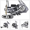 LNJLQW Spinning Reel Bait Reel Sea Reel Left and Right Interchangeable Reel Comfortable Freshwater Saltwater Fishing Ideal for Beginners DA3000